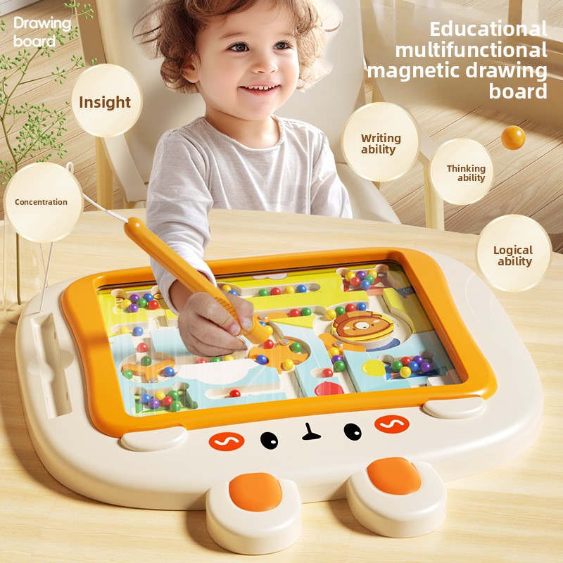 磁気ワイヤーボード 赤ちゃん早期教育 スマートペン 磁気迷路 - Kids Toys 3 Year Old のレビューと価格