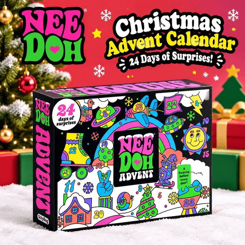 2026年版 NeeDoh クリスマス・アドベントカレンダー - Kids Toys Xmas のレビューと価格