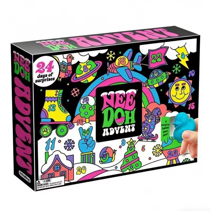 2026年版 NeeDoh クリスマス・アドベントカレンダー - Kids Toys Xmas のレビューと価格