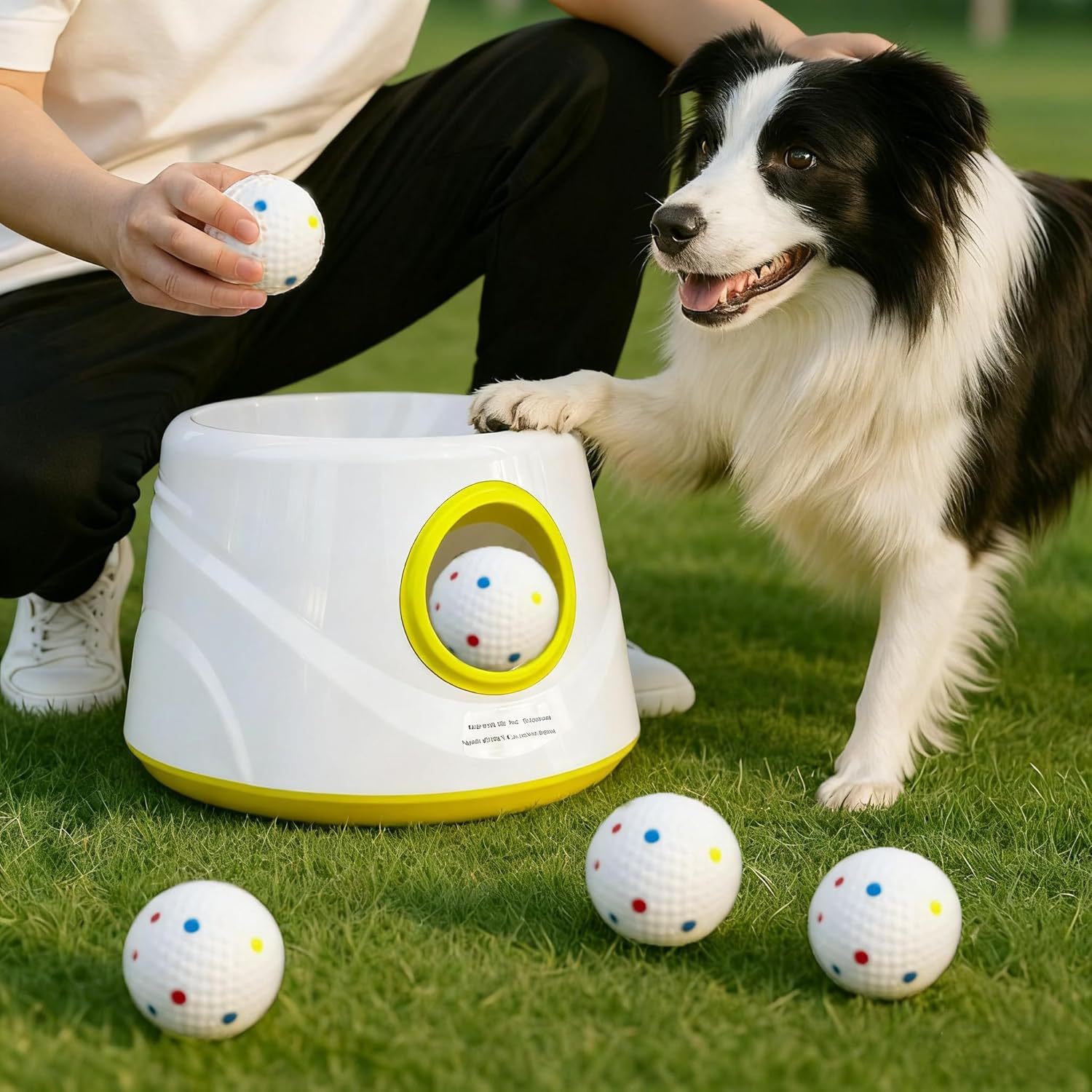 犬用おもちゃ、屋内・屋外用テニスボール発射器、サンプル加工、 - Catapult Launcher Toy のレビューと価格