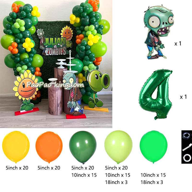 プランツvs.ゾンビーズ バルーン漫画ゲーム バルーンアーチ - Kids Zombie Toys のレビューと価格