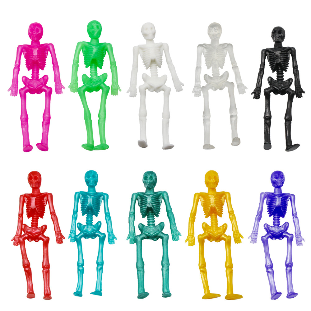 15/25 個伸縮性スケルトンマンパーティーの好意子供のため - Kids Zombie Toys のレビューと価格