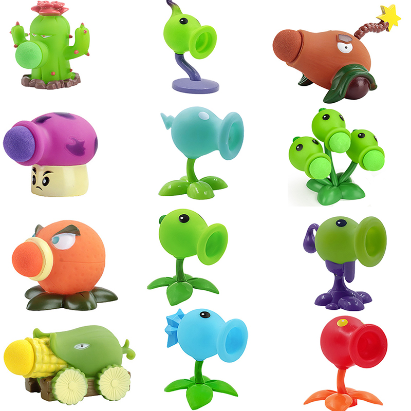1 個植物 vs ゾンビピーシューターガトリングピーシュータ - Kids Zombie Toys のレビューと価格