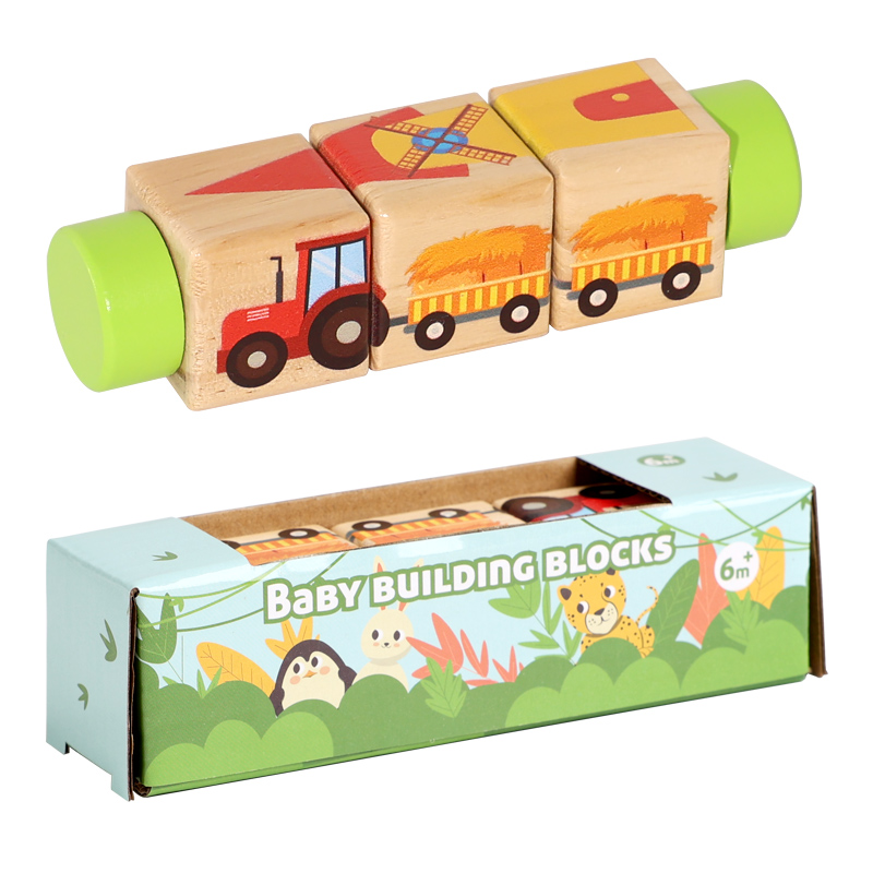 1 個ベビー木製回転動物マッチング木製パズルおもちゃ早期教育 - Kids Toys 3 Year Old のレビューと価格