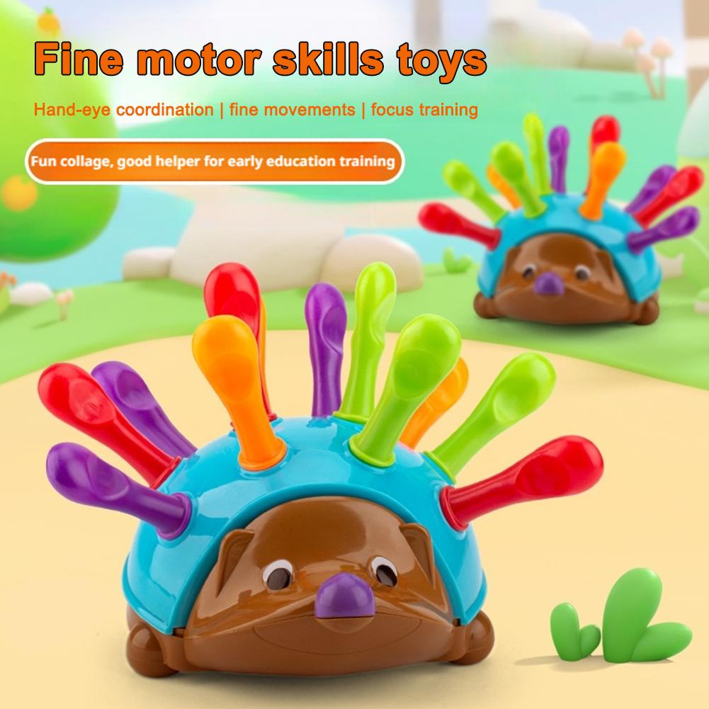 ハリネズミスタッキングおもちゃ 子供用おもちゃ 色分類 微細 - Kids Toys 3 Year Old のレビューと価格