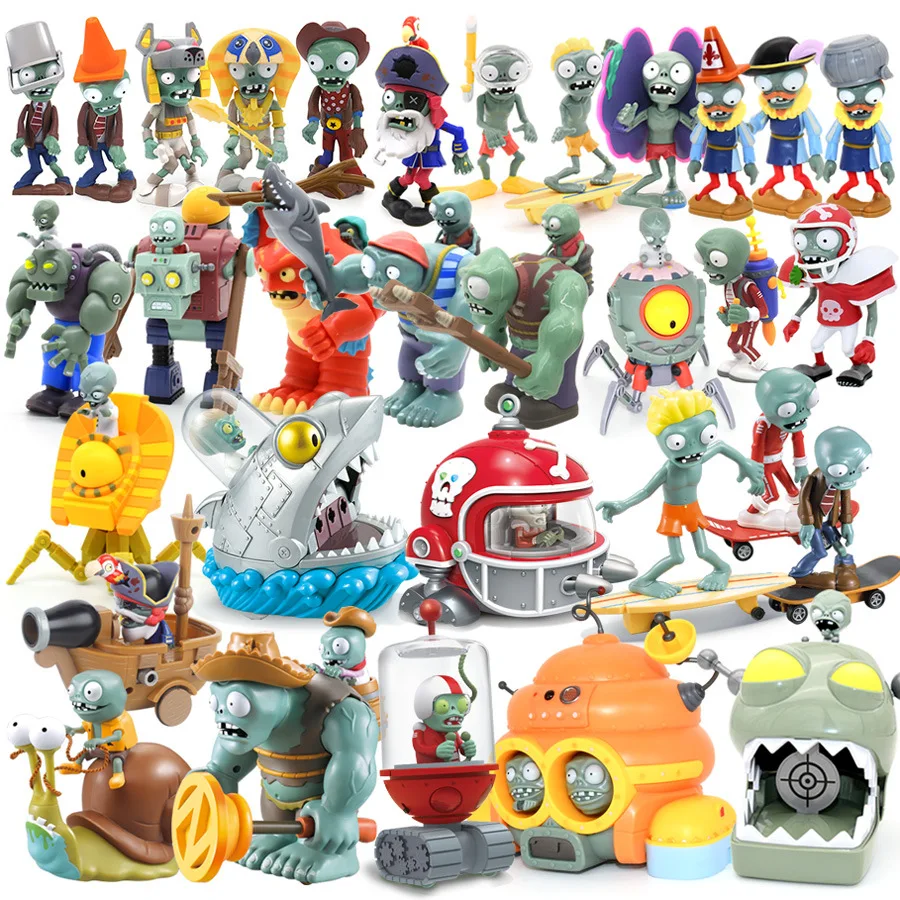 植物対ゾンビ 2 おもちゃセットコレクション機械サメワイルド - Kids Zombie Toys のレビューと価格