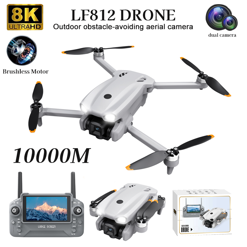 新製品 LF812 ドローン 4K/8K プロフェッショナル - Kids Toys Under 50 のレビューと価格