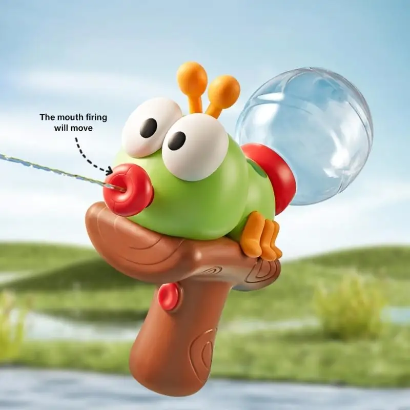 子供に優しい水鉄砲簡単操作電動漫画アリデザイン水鉄砲のおもち - Kids Yard Toys のレビューと価格