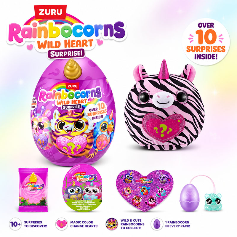 ZURU Rainocorns ワイルドハートサプライズ レ - Kids Toys Kitchen Set のレビューと価格