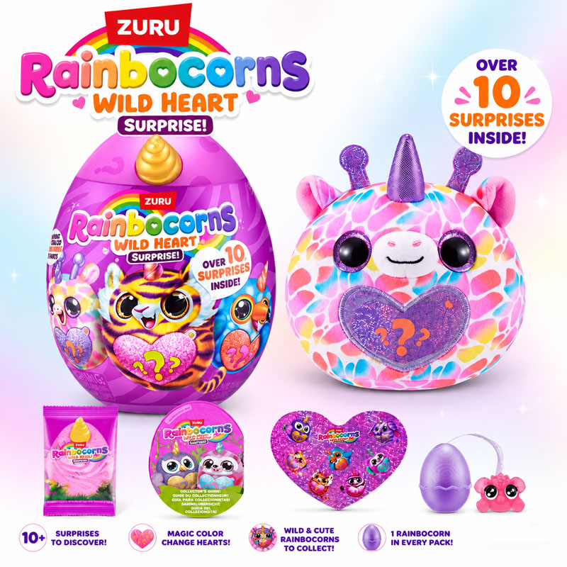ZURU Rainocorns ワイルドハートサプライズ レ - Kids Toys Kitchen Set のレビューと価格