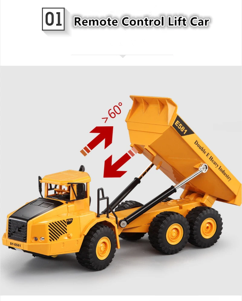 リモコン操作式ダンプトラック RC 1:20 2.4G 30 - Kids Toys Under 50 のレビューと価格
